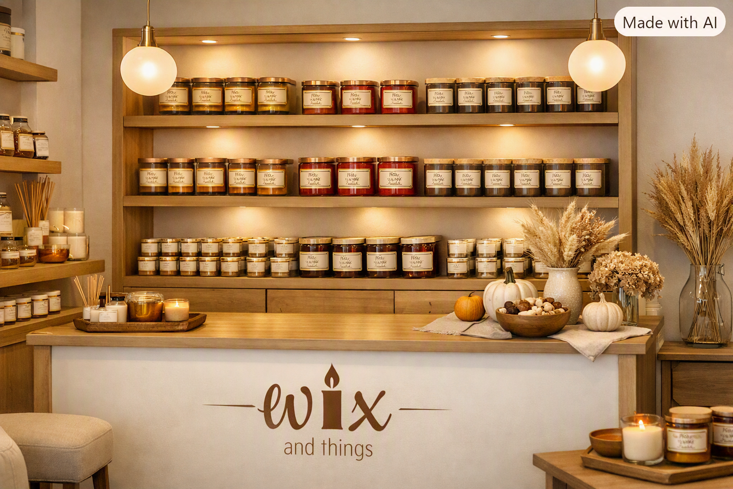 ✨ Wix and Things — Highly Scented Double‑Wicked Soy Blend Candles