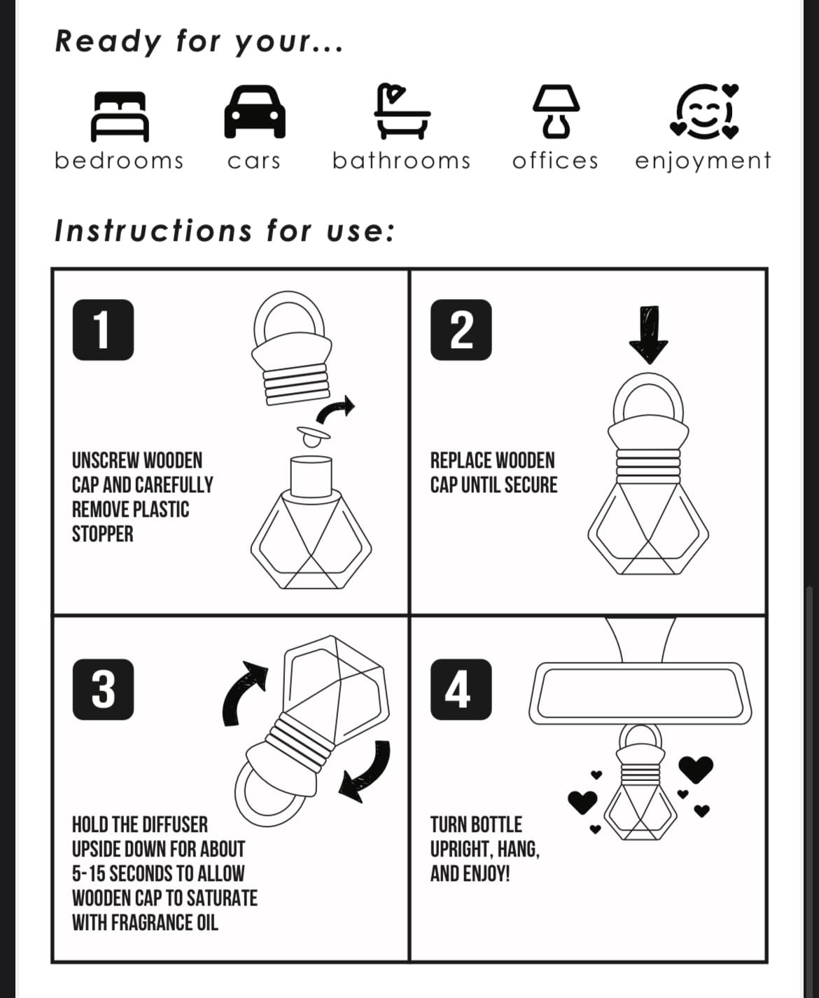 Car Diffuser Collection | Long-Lasting Car Air Fresheners