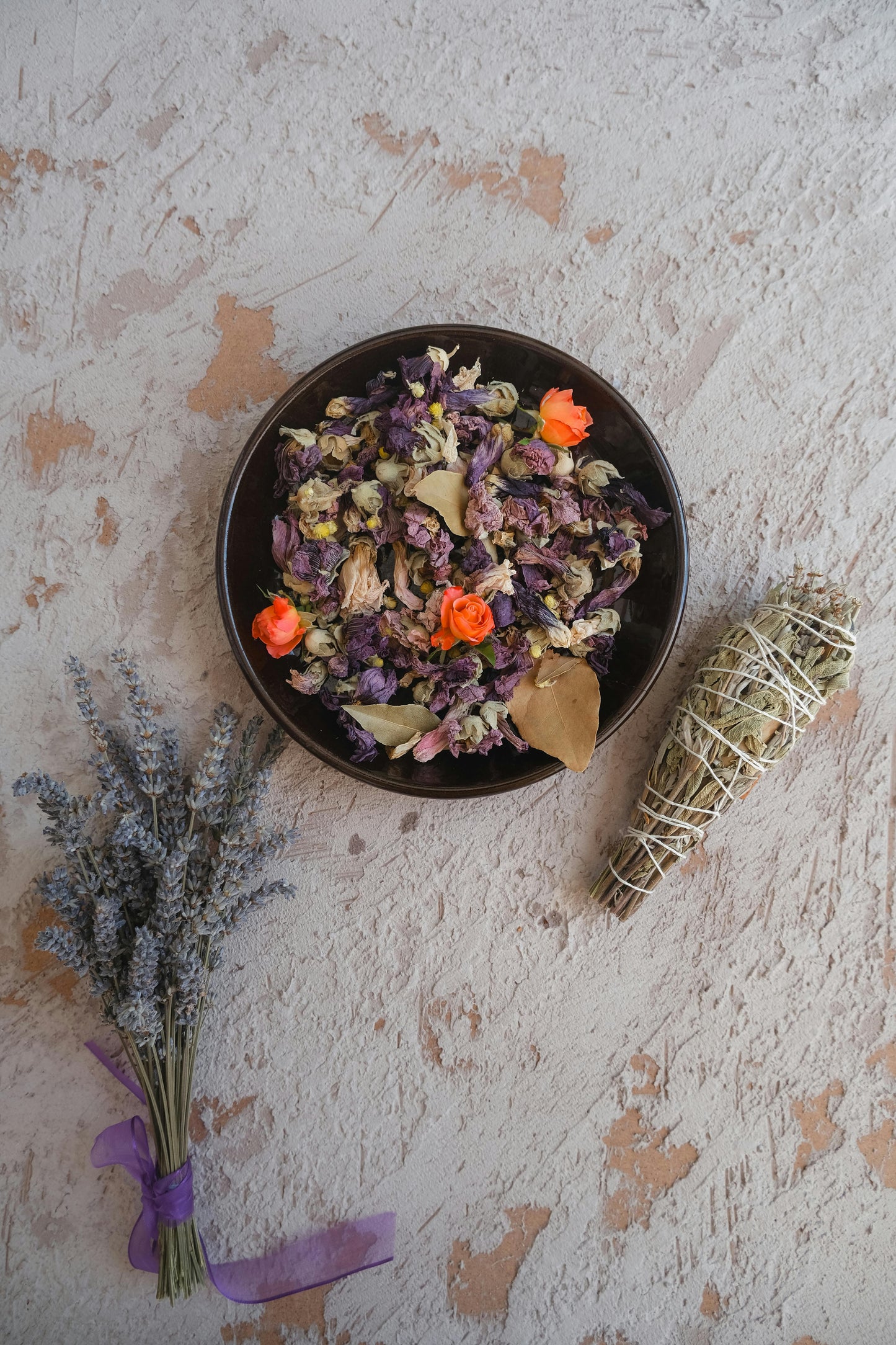 White Sage and Lavender Candle