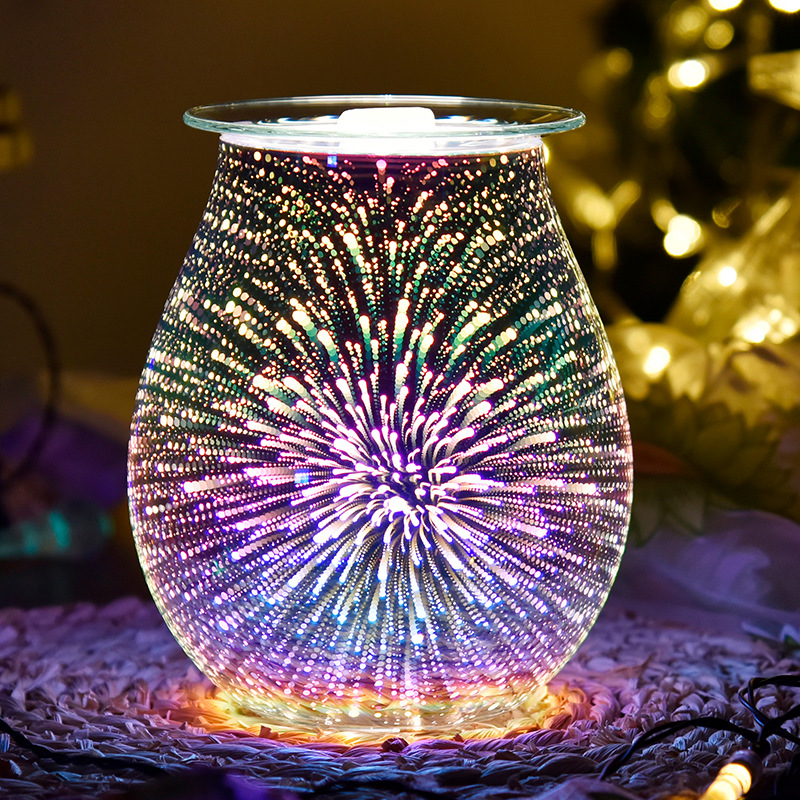 3D Fireworks Wax Melt Warmer | Decorative & Long-Lasting Home Fragrance