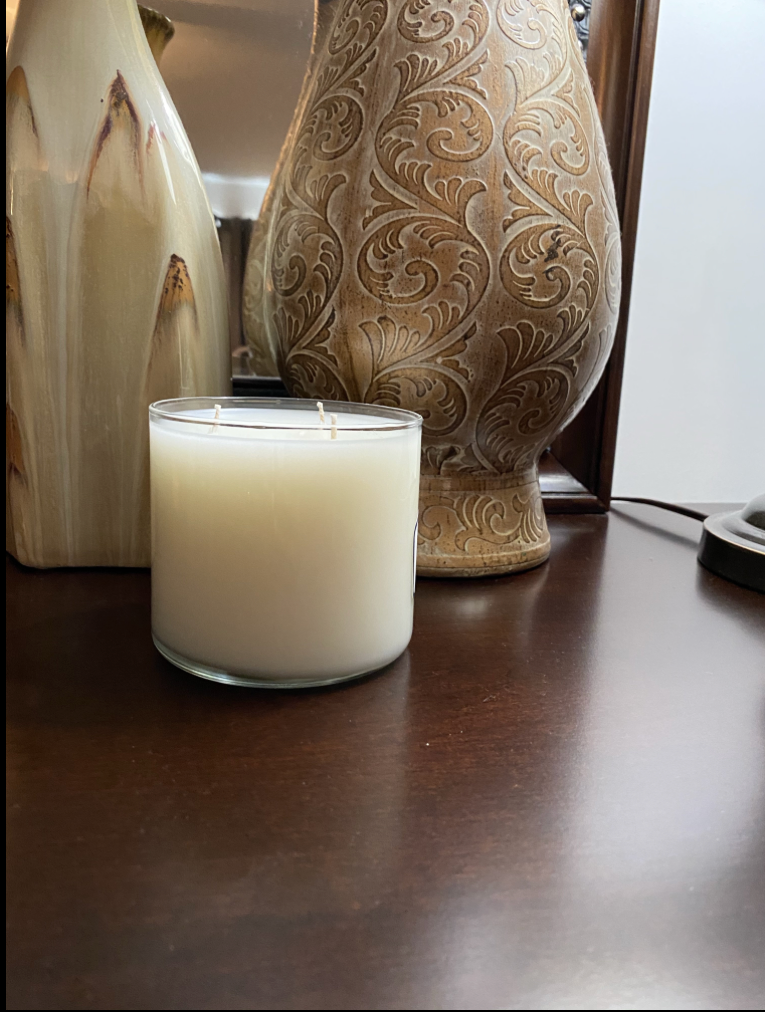 Lavender Driftwood Candle