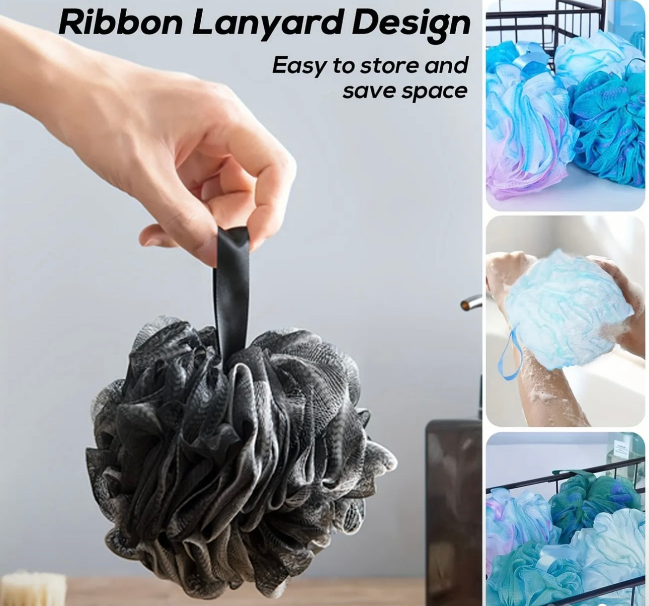 Natural Loofah – Gentle Exfoliating Bath Sponge