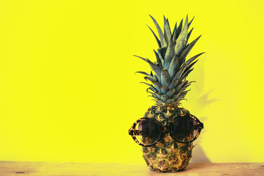 Pineapple and sage candle