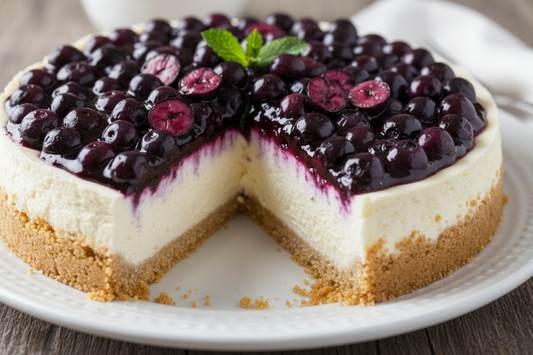 BLUEBERRY CHEESECAKE CANDLE