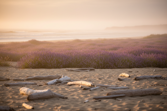 Lavender Driftwood Candle