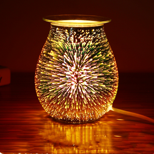 3D Fireworks Wax Melt Warmer | Decorative & Long-Lasting Home Fragrance