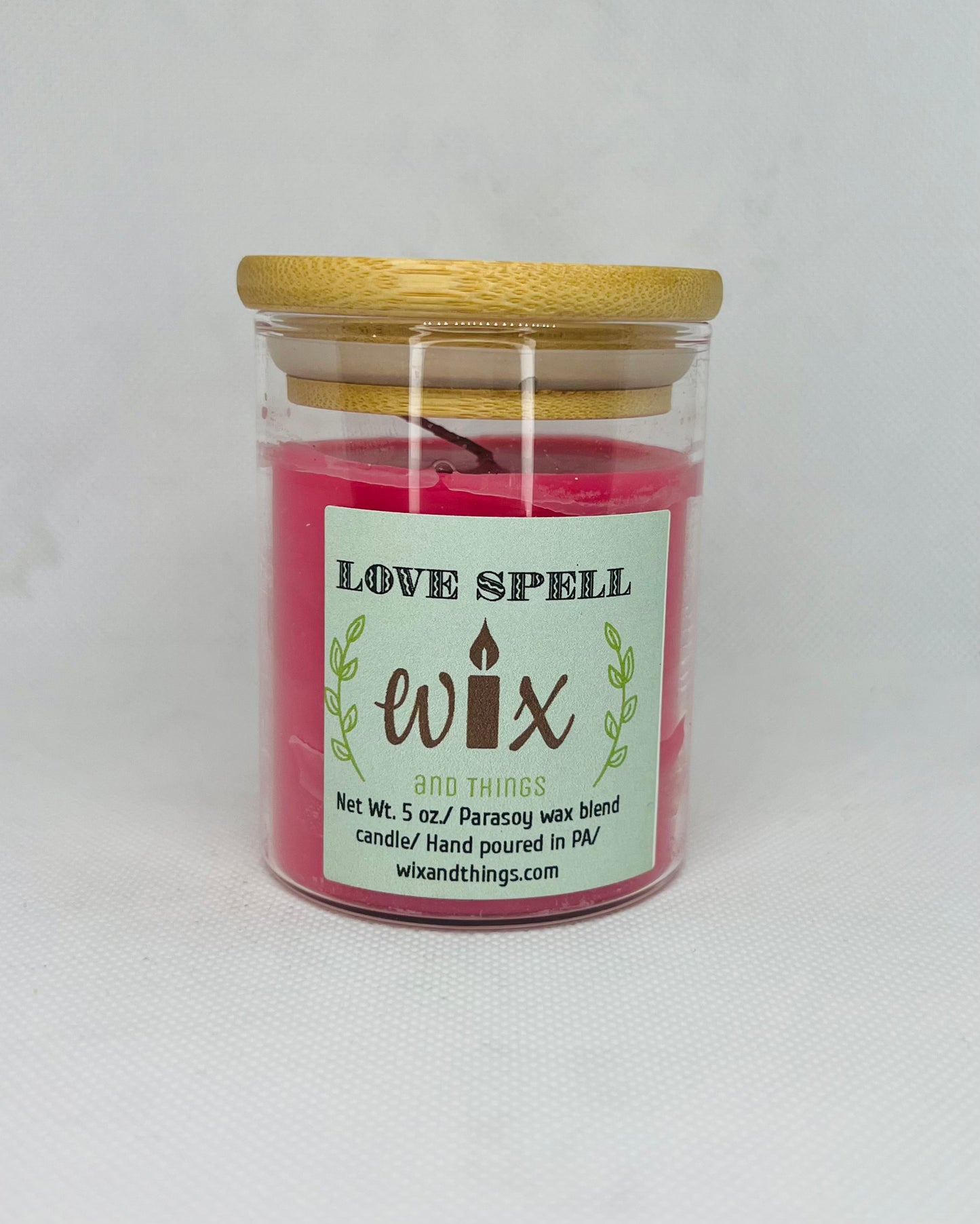 Love Spell Scented Candle | Hand-Poured Luxury Soy Candle | Romantic Home Fragrance