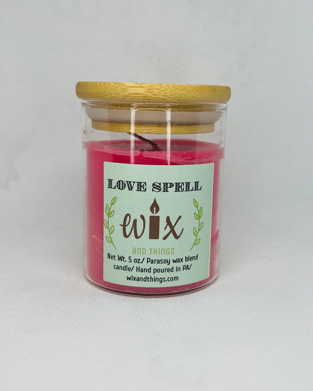 Love Spell Candle