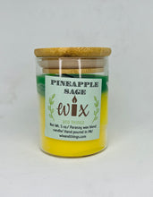 Load image into Gallery viewer, Pineapple and sage candle
