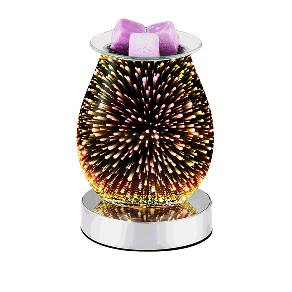 3D FIRE WORKS WAX MELT WARMER